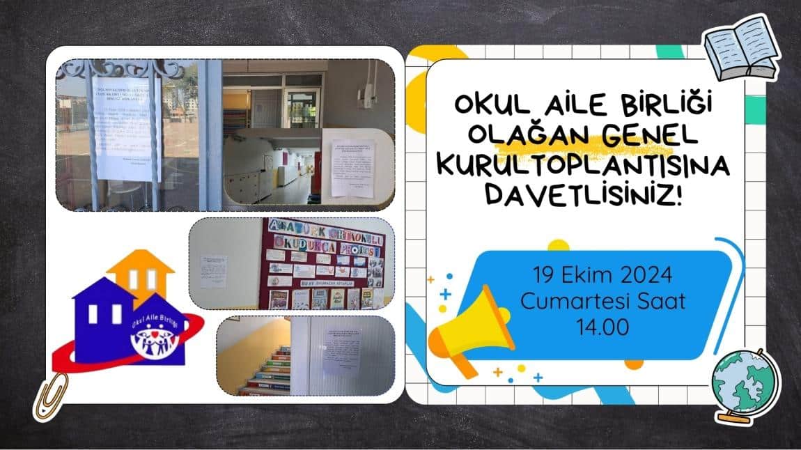 OKUL AİLE BİRLİĞİ OLAĞAN GENEL KURUL TOPLANTISI