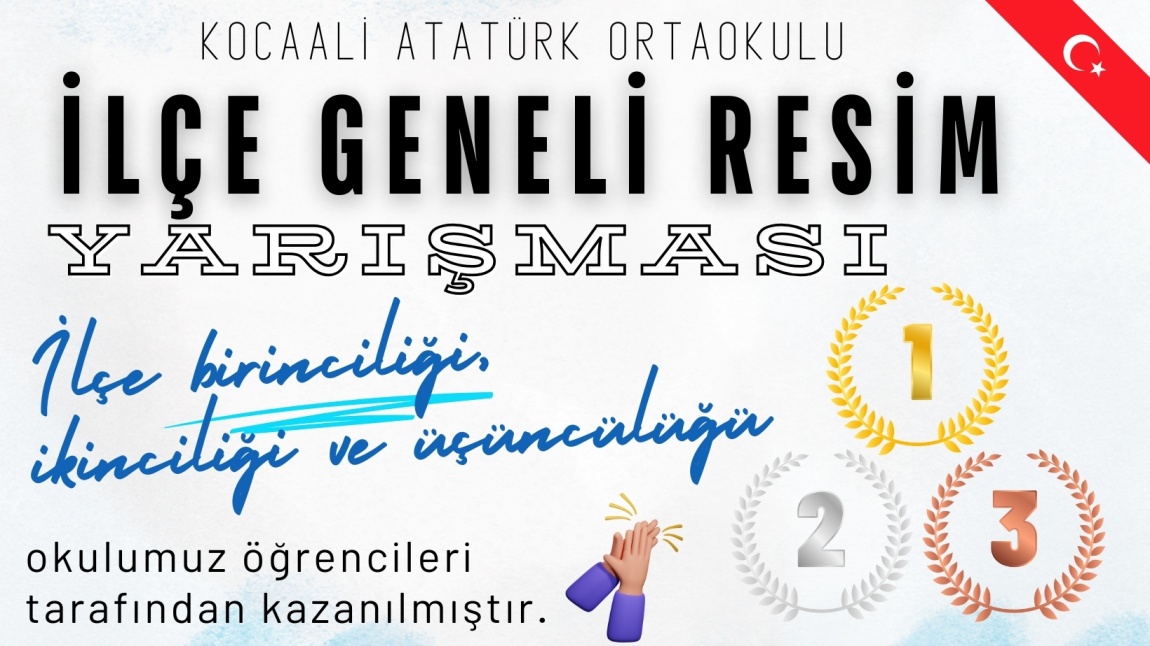 İLÇE GENELİ RESİM YARIŞMASINDA 1. 2. VE 3. OKULUMUZDAN