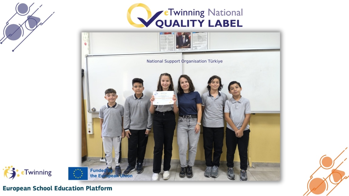 eTwinning Projelerinde 3 Adet Ulusal Kalite Etiketi Kazandık